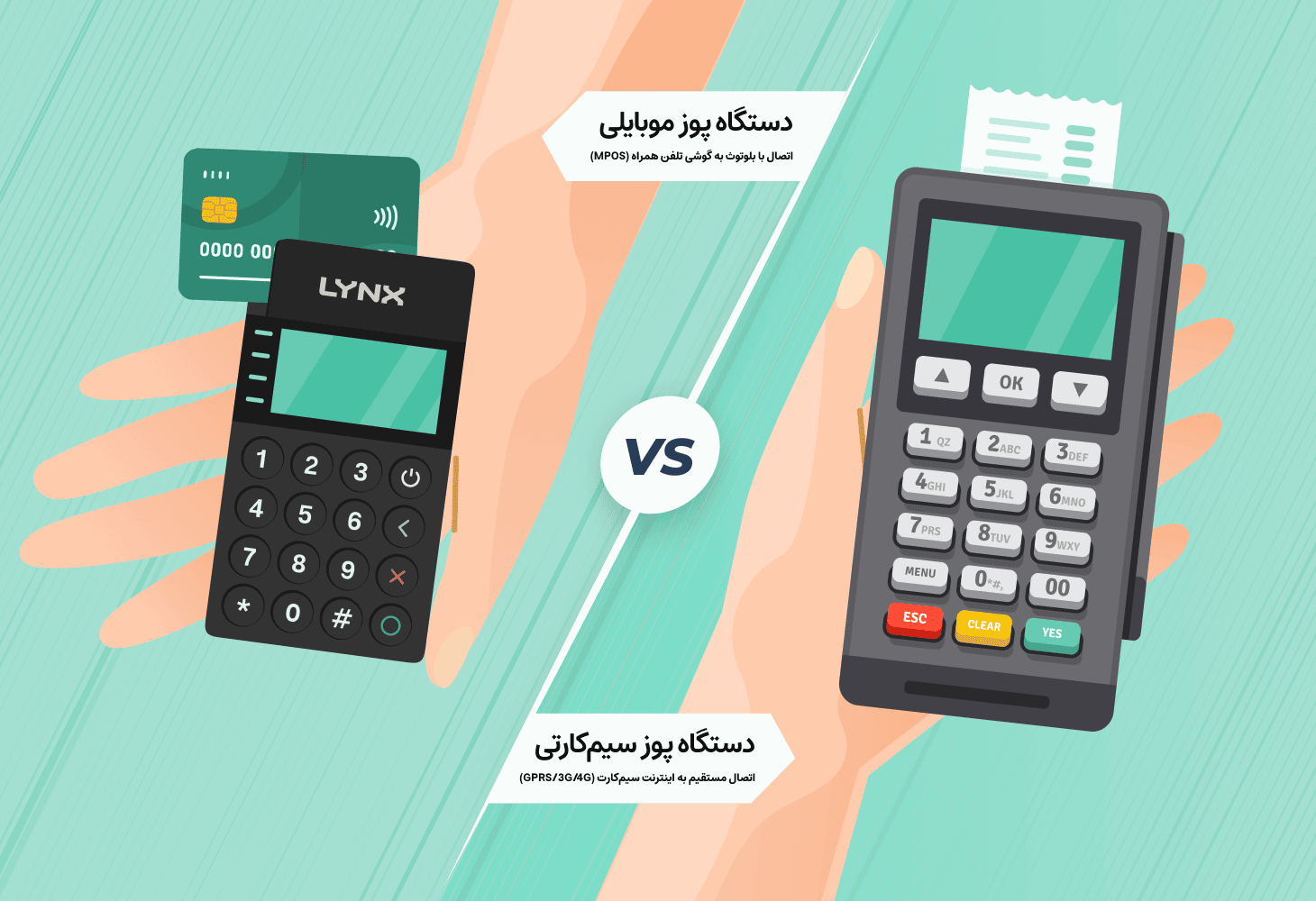 تفاوت کارتخوان سیار و کارتخوان جیبی